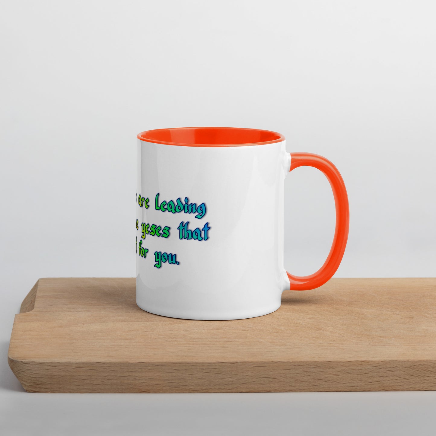 All The Noes Mug With Color Inside