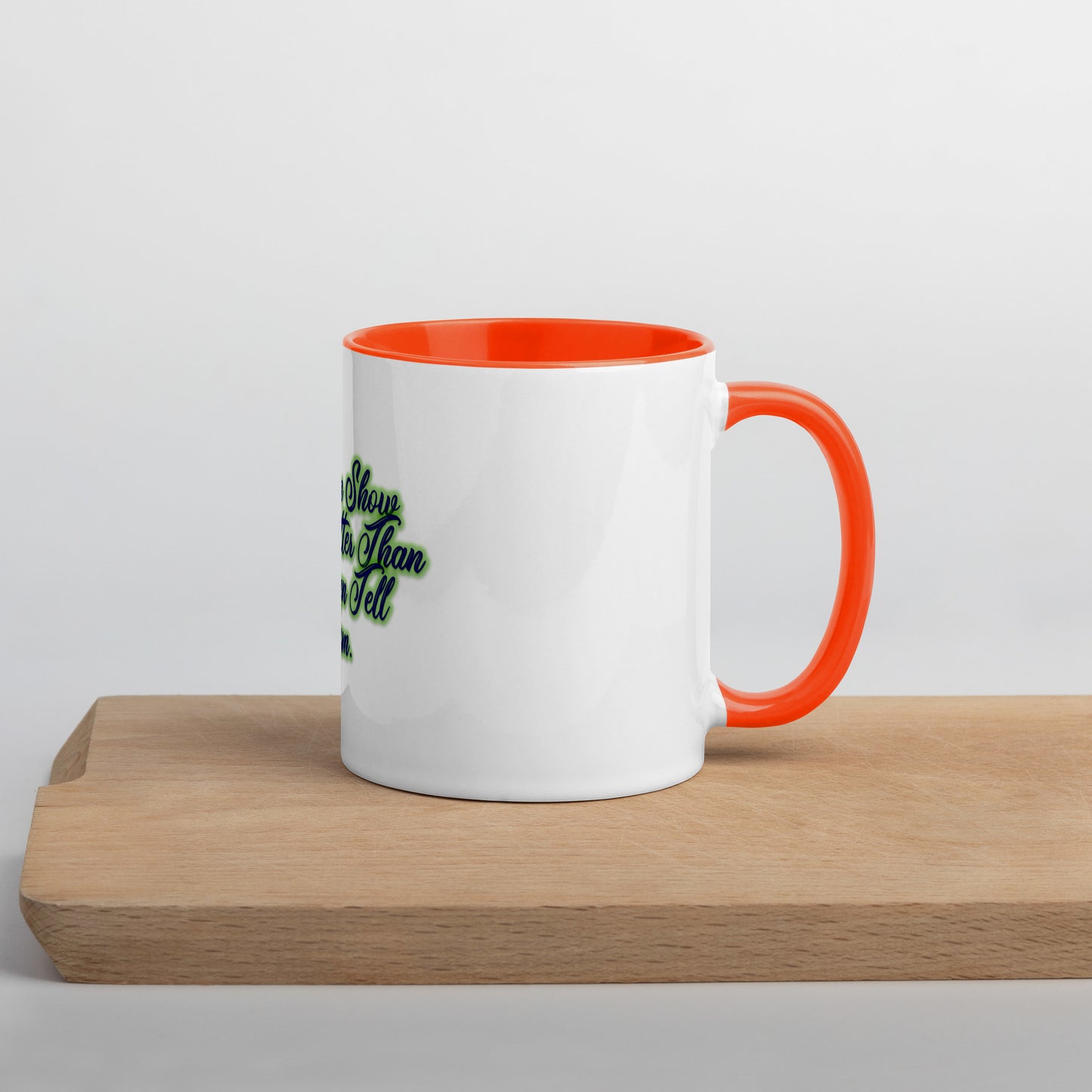 Show Them Mug With Color Inside