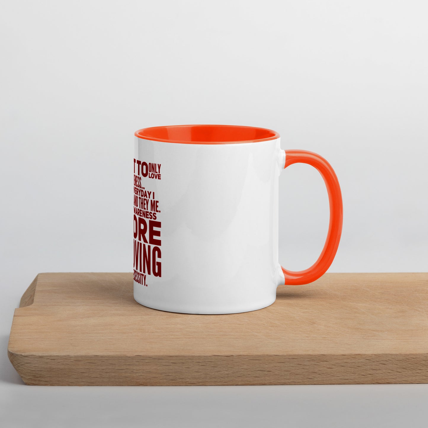 More Powerful Mug With Color Inside