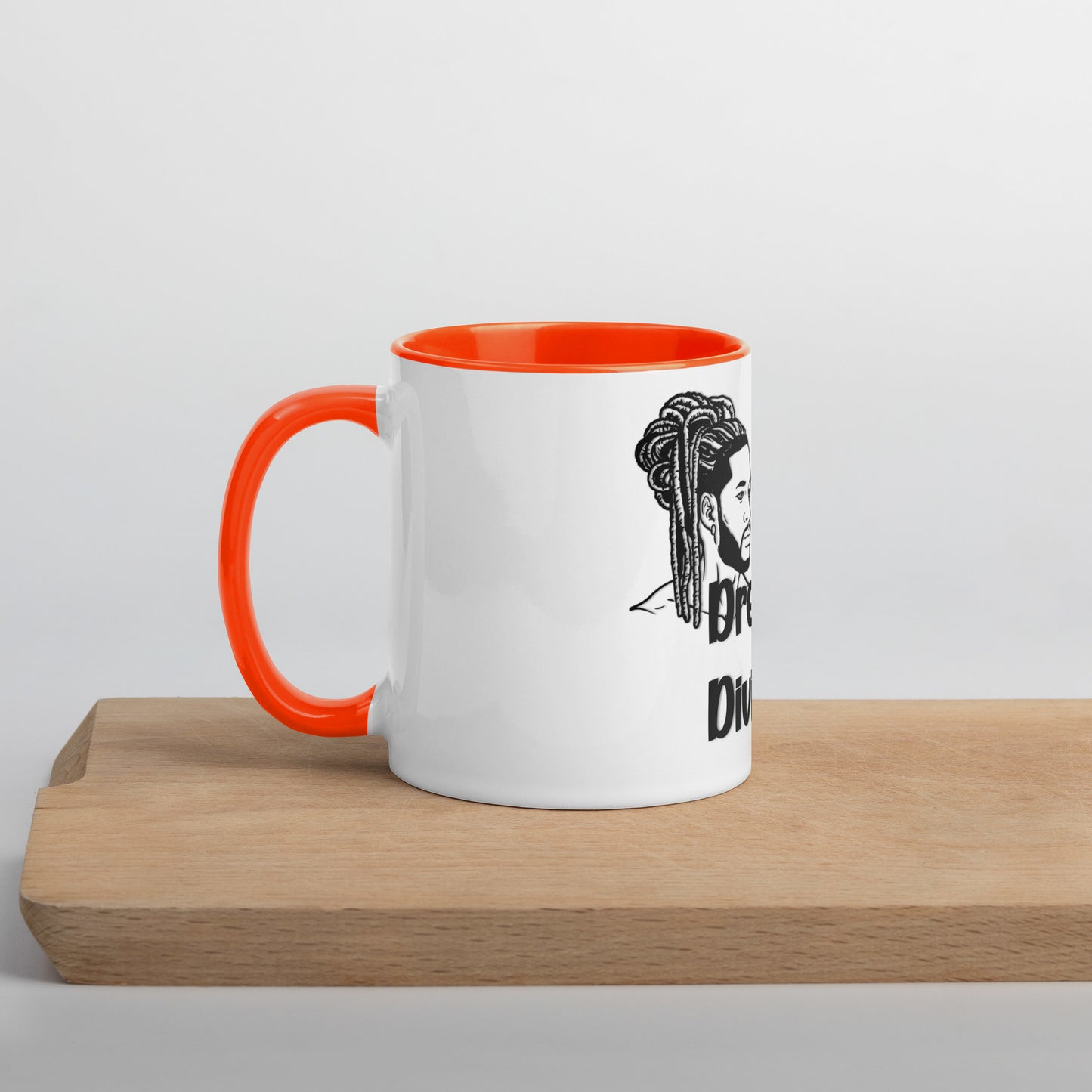 DD Man (Black) Mug With Color Inside