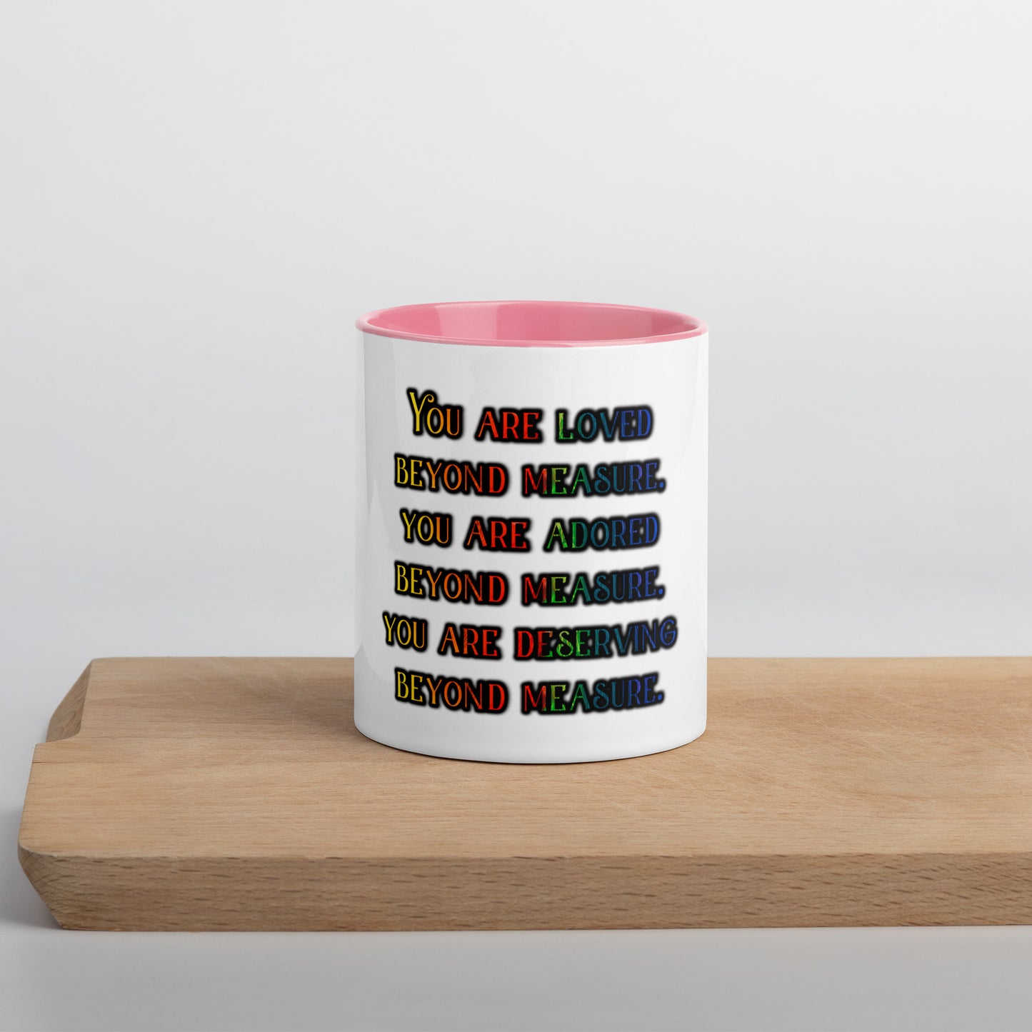 Beyond Measure Mug With Color Inside