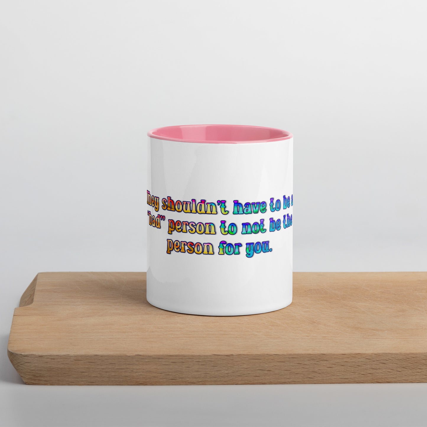 Not For You Mug With Color Inside