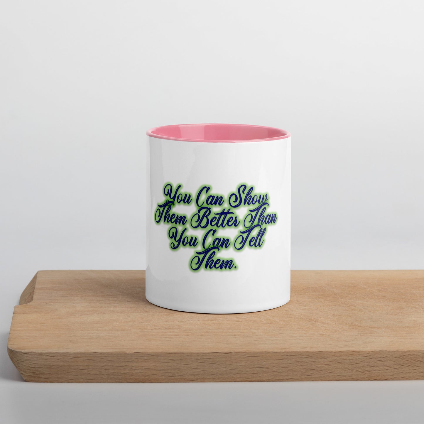 Show Them Mug With Color Inside