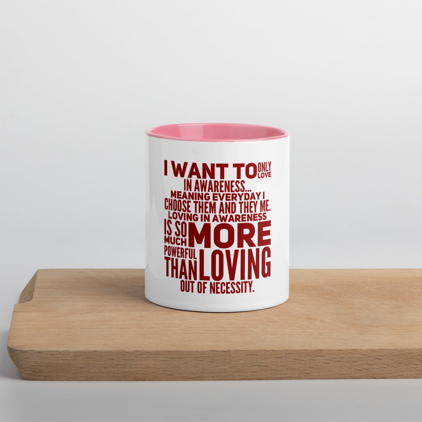 More Powerful Mug With Color Inside