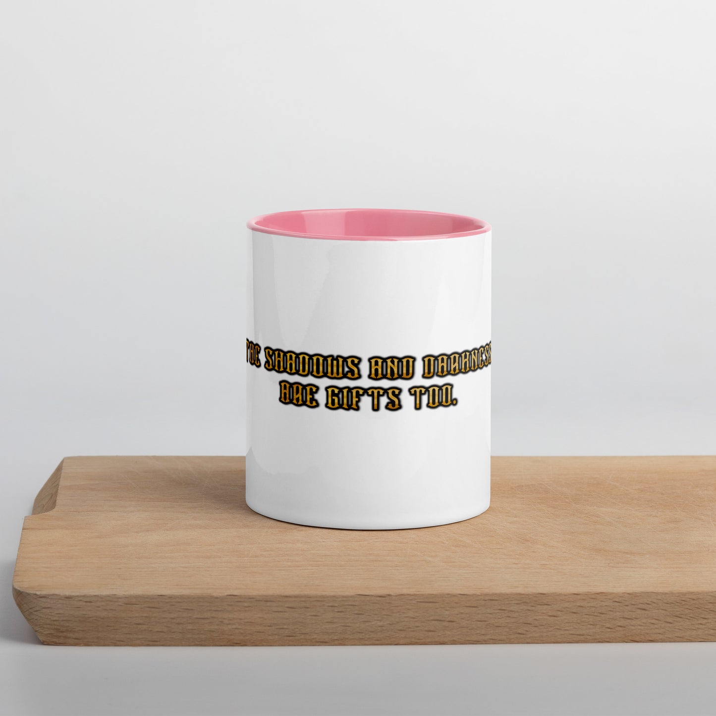 Shadows Mug With Color Inside