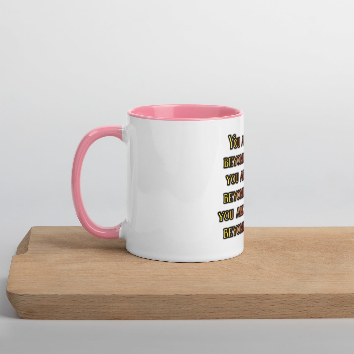 Beyond Measure Mug With Color Inside
