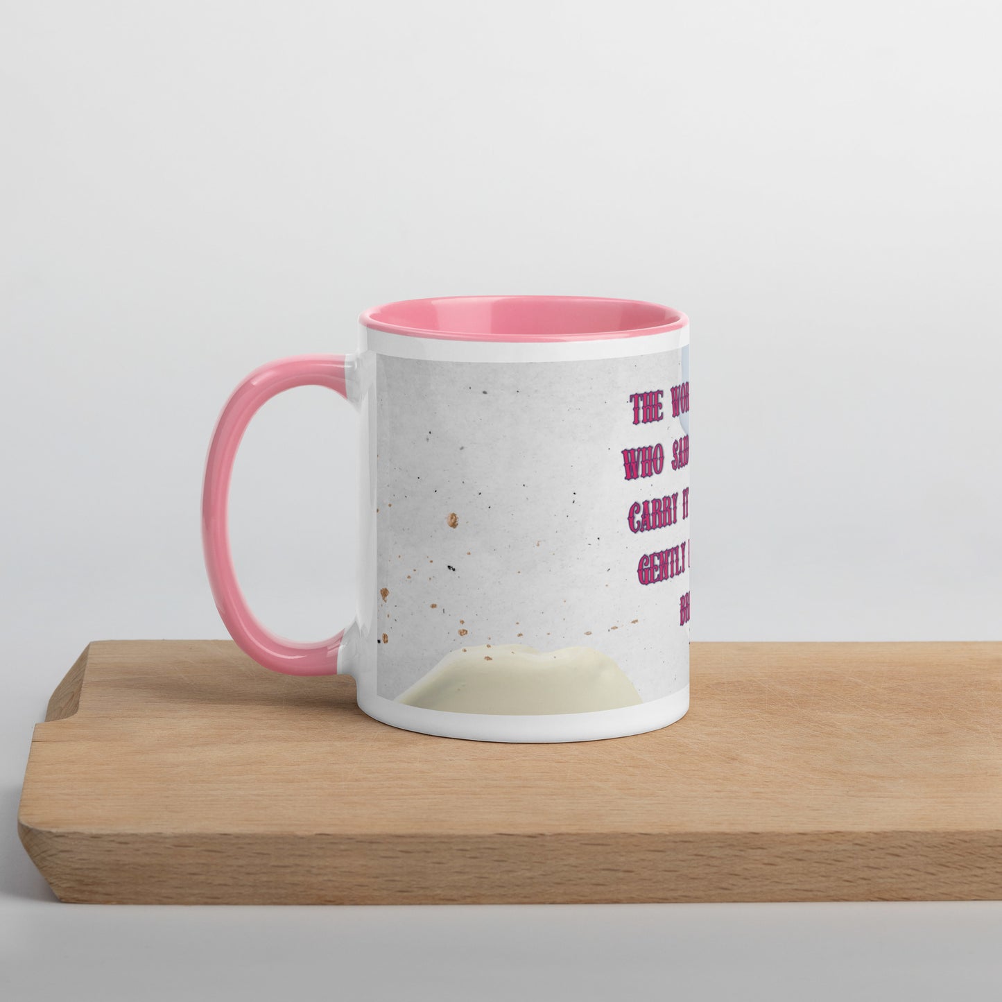Nika's Prose (2) Mug With Color Inside