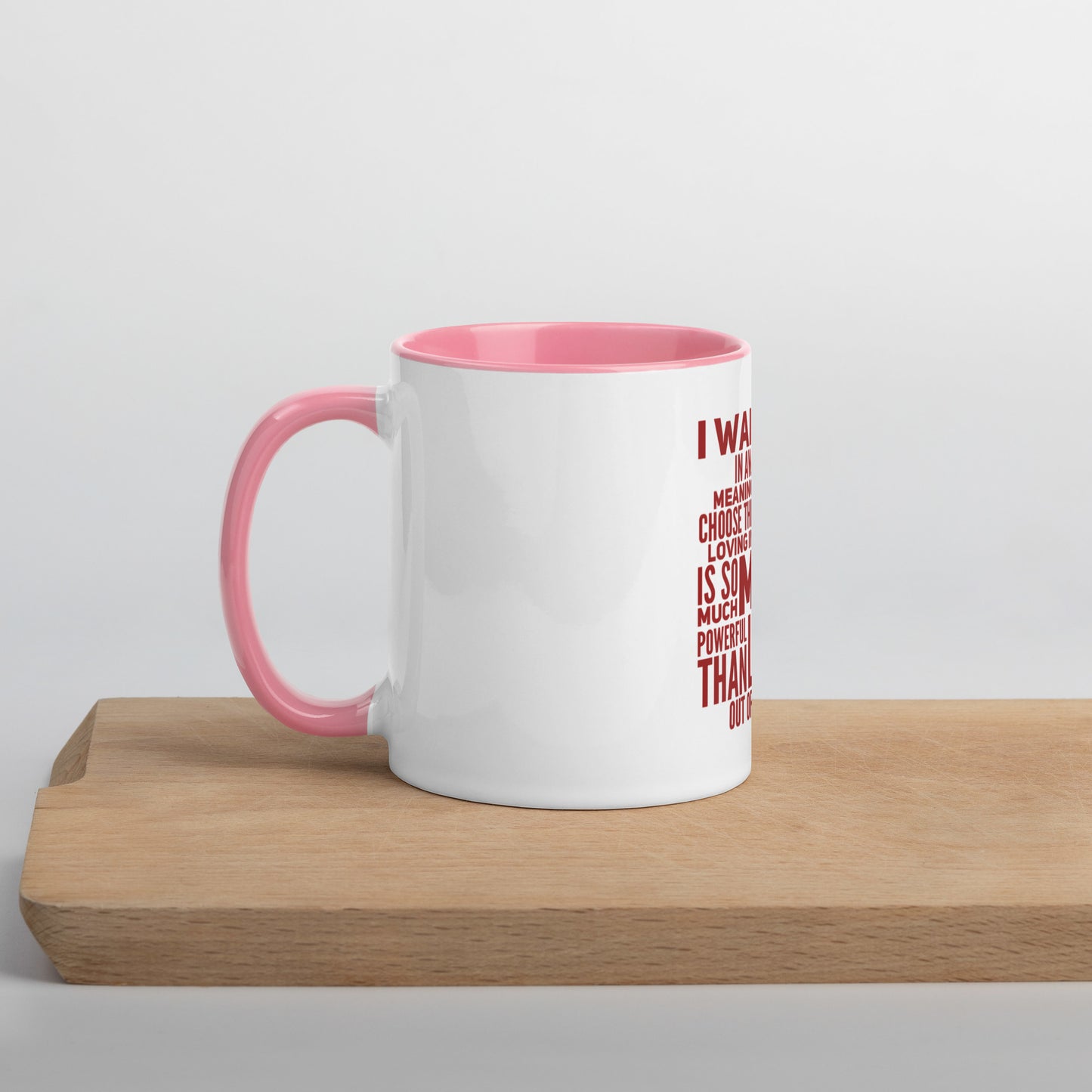 More Powerful Mug With Color Inside