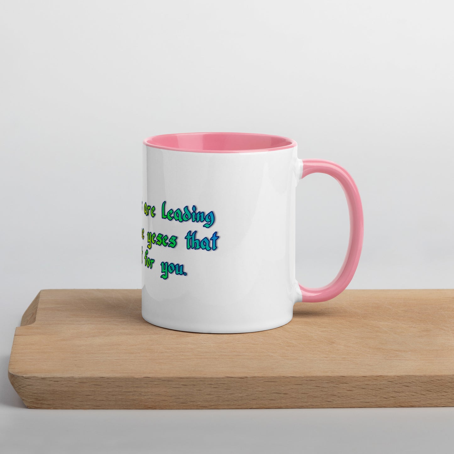 All The Noes Mug With Color Inside