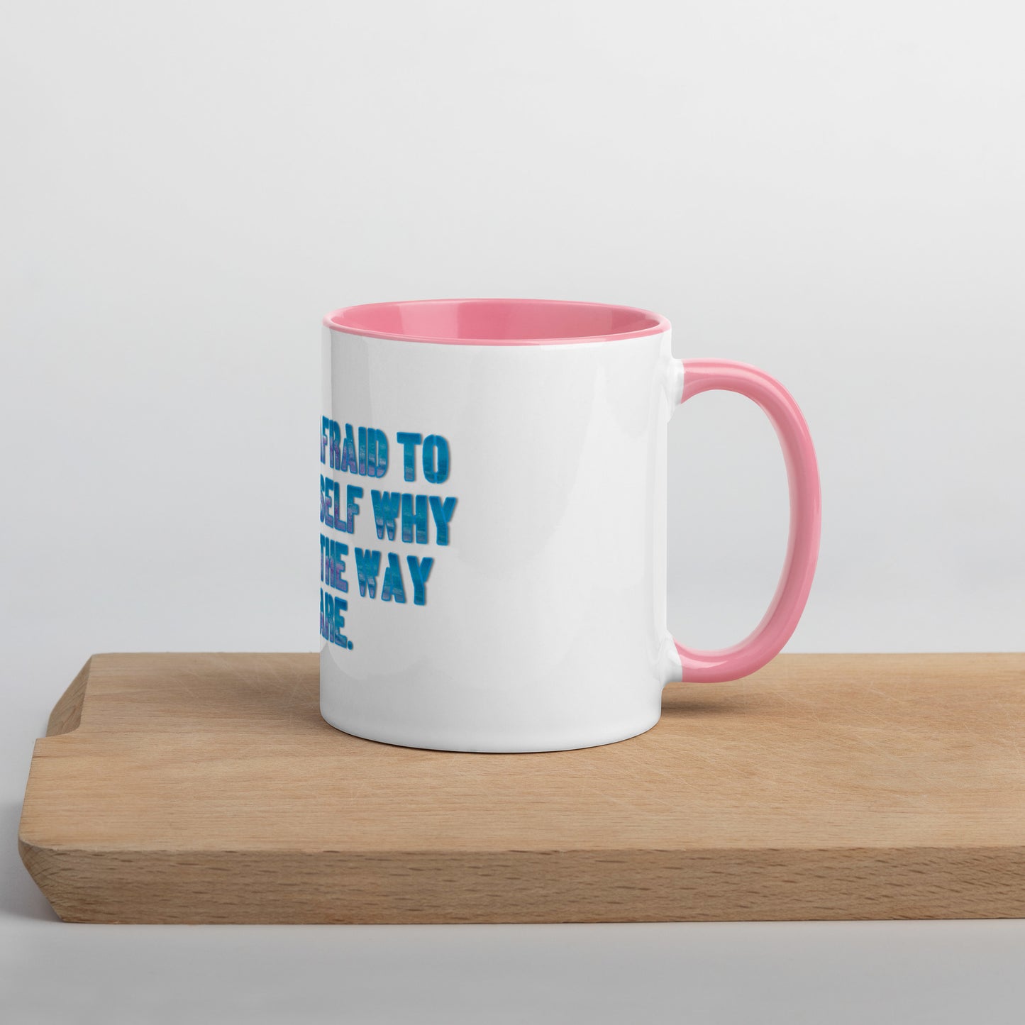 Ask Yourself #1 Mug With Color Inside