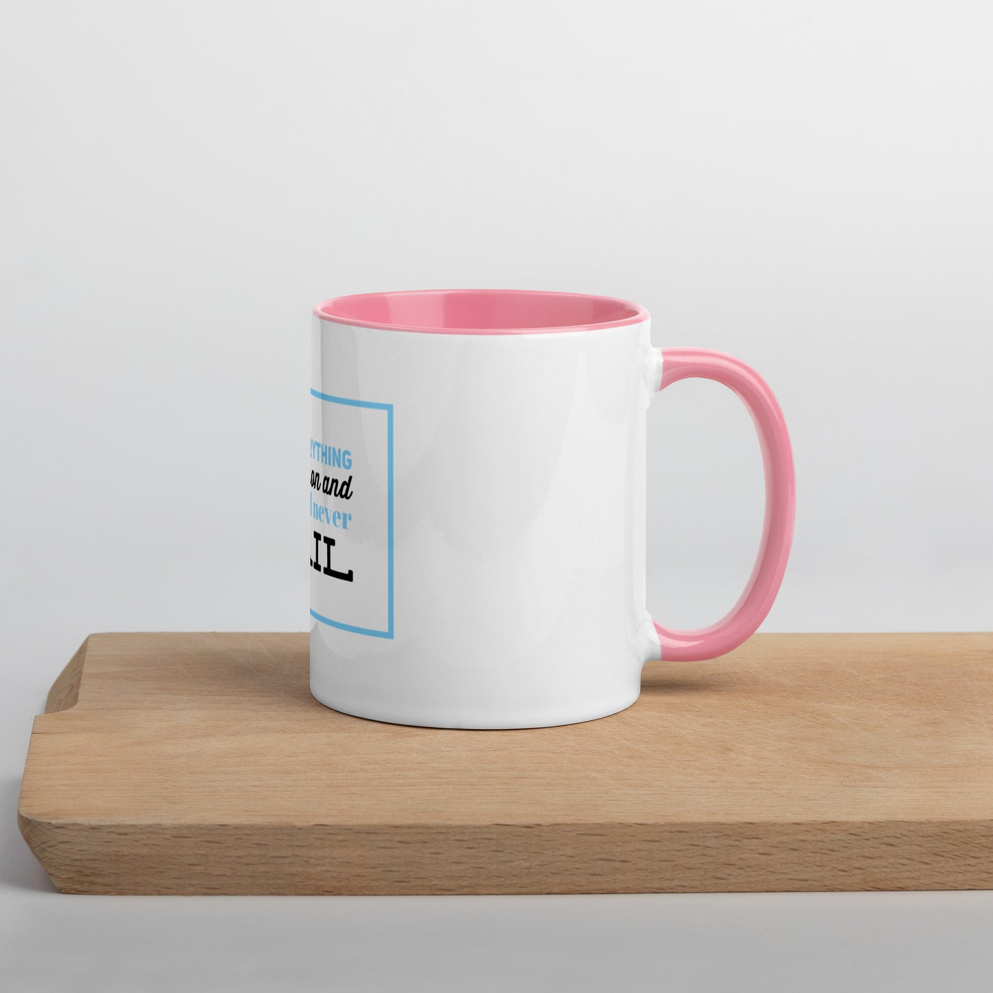 A Lesson #2 Mug With Color Inside