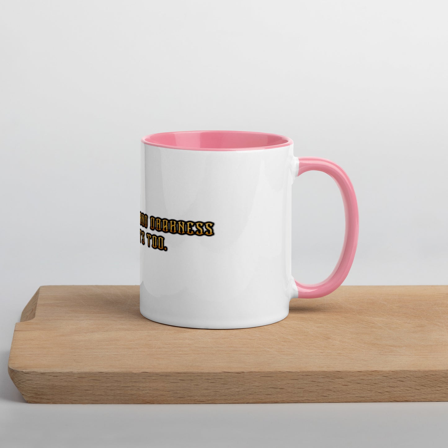 Shadows Mug With Color Inside
