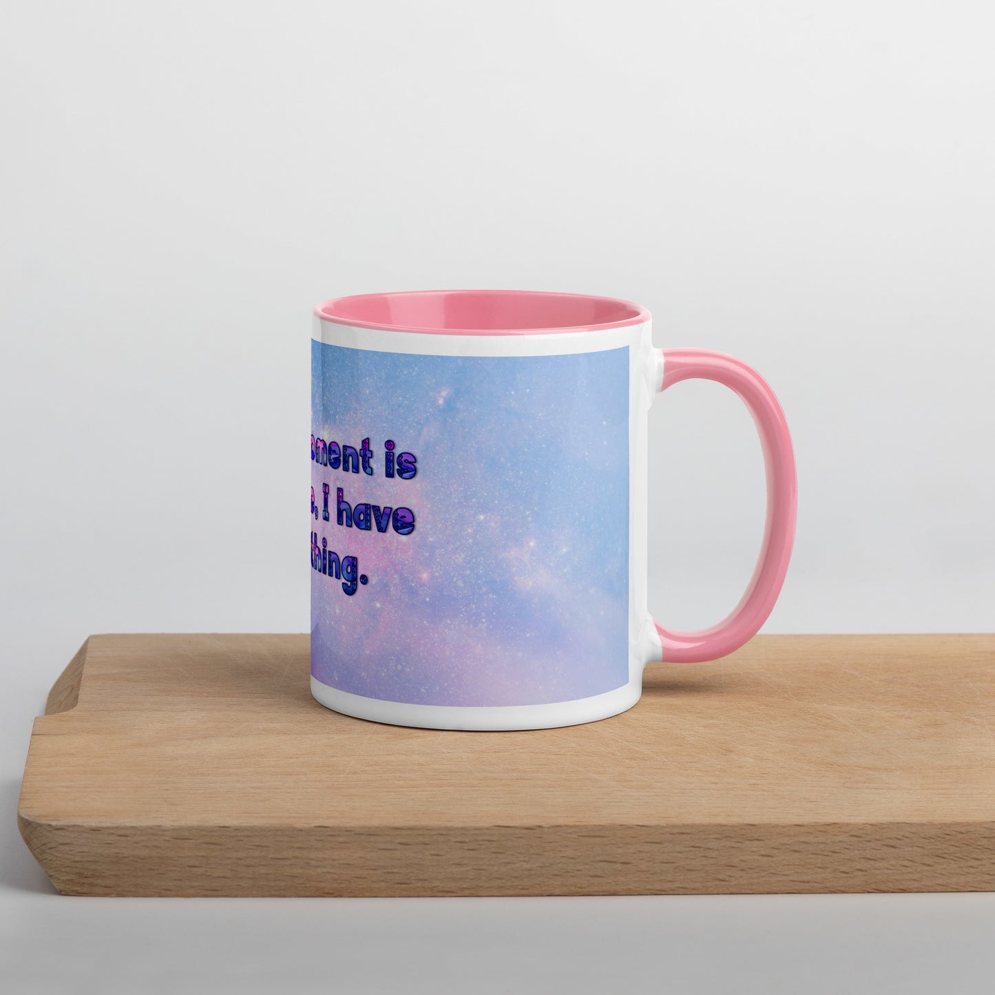 This Moment #1 Mug With Color Inside