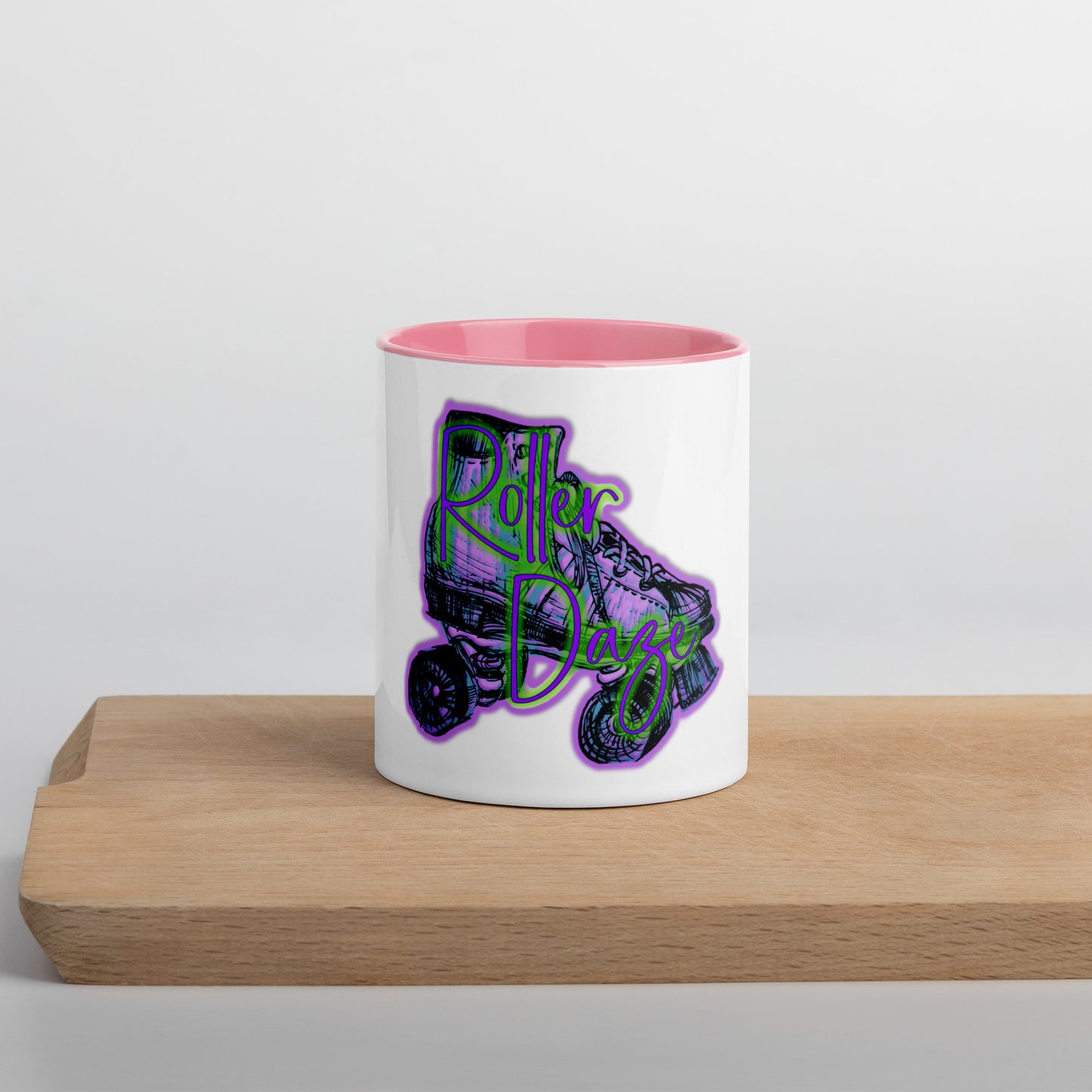 Roller Daze Mug With Color Inside