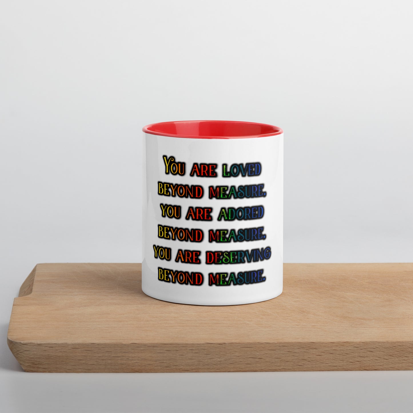 Beyond Measure Mug With Color Inside