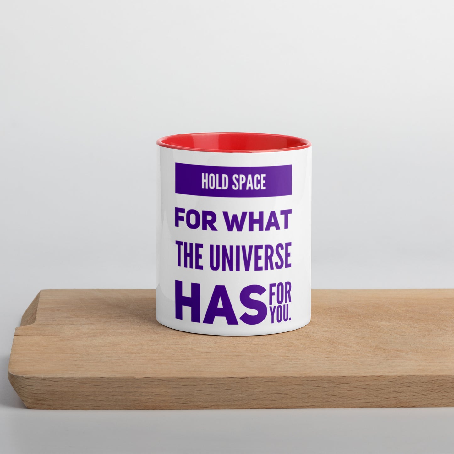 Hold Space #2 Mug With Color Inside
