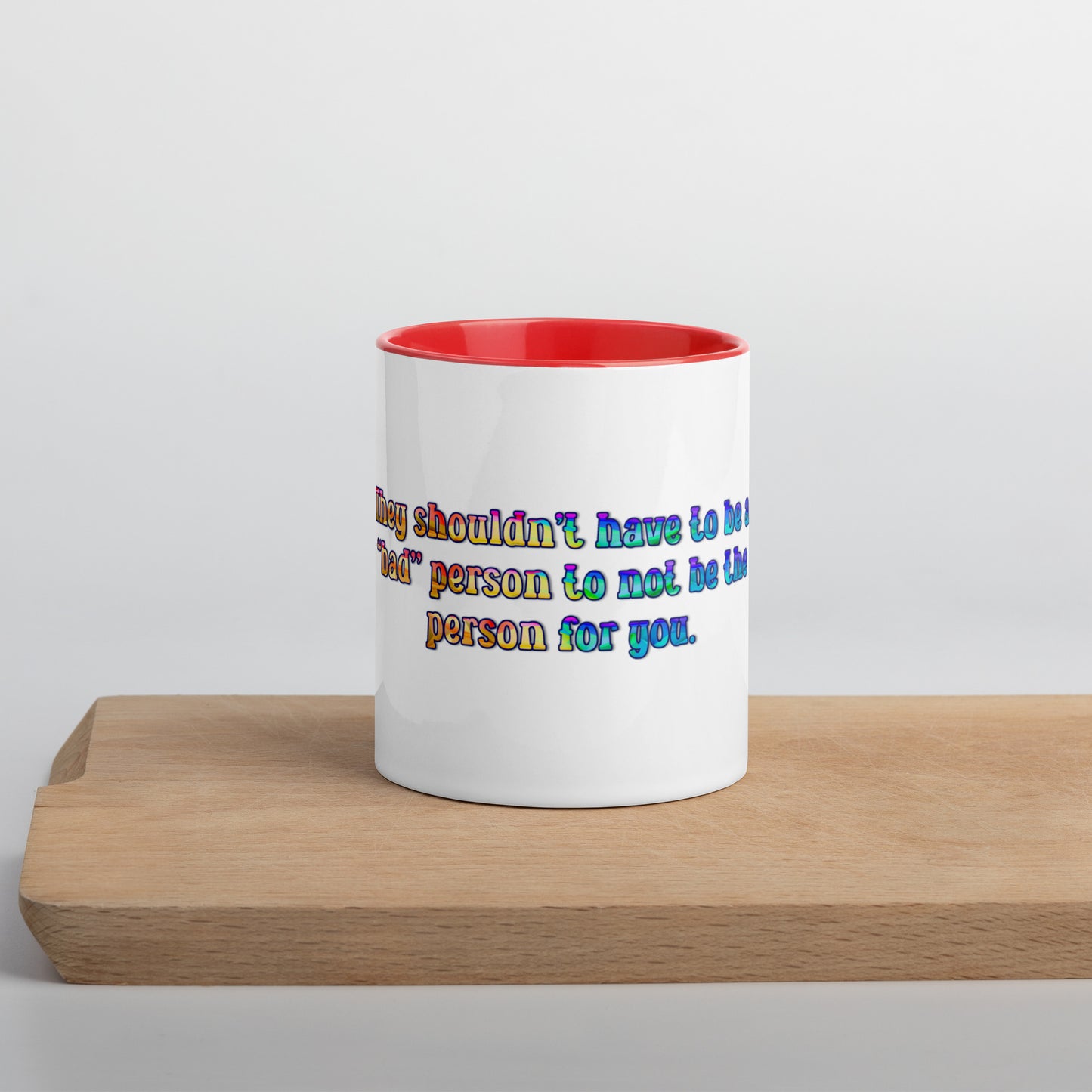 Not For You Mug With Color Inside