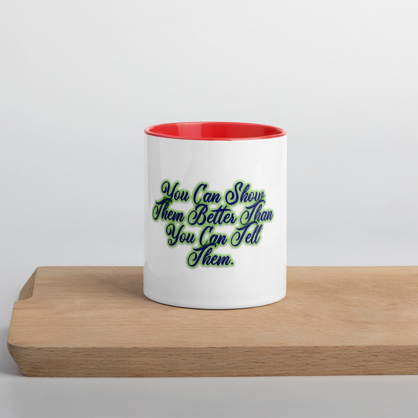 Show Them Mug With Color Inside