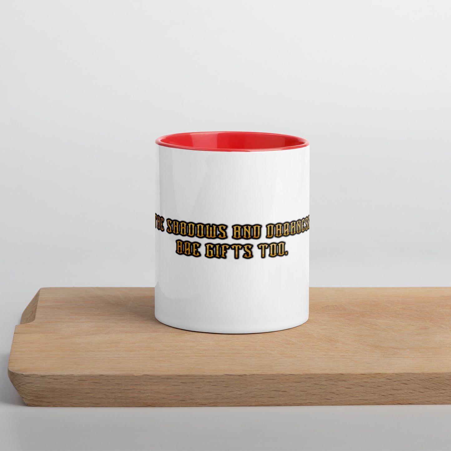 Shadows Mug With Color Inside