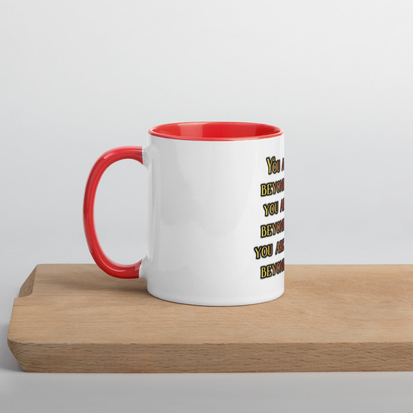 Beyond Measure Mug With Color Inside
