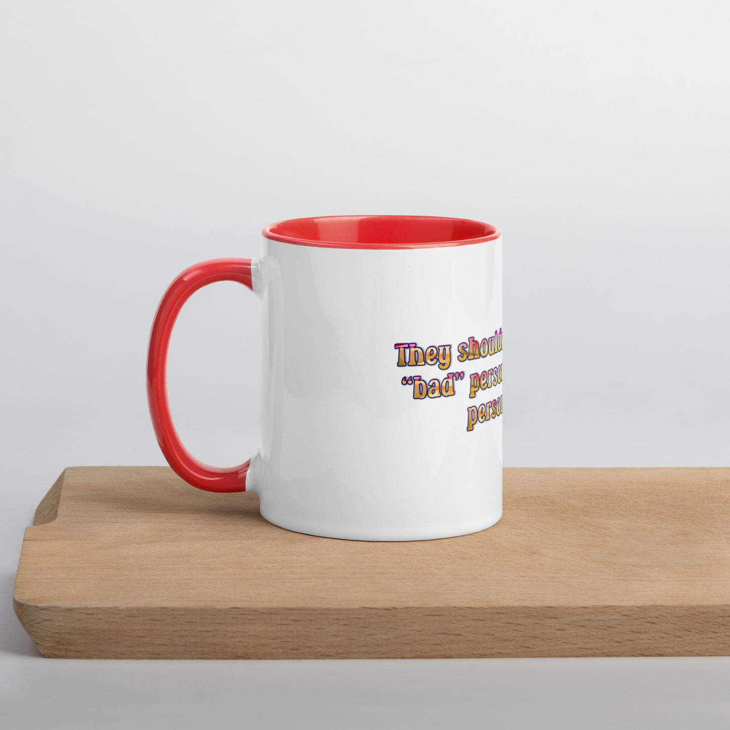 Not For You Mug With Color Inside