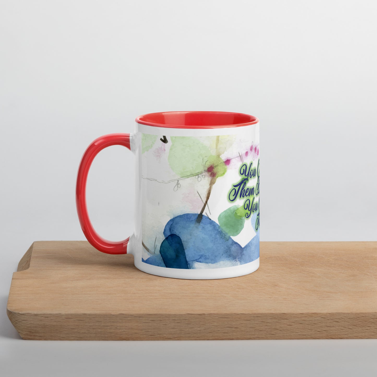 Show Them (2) Mug With Color Inside