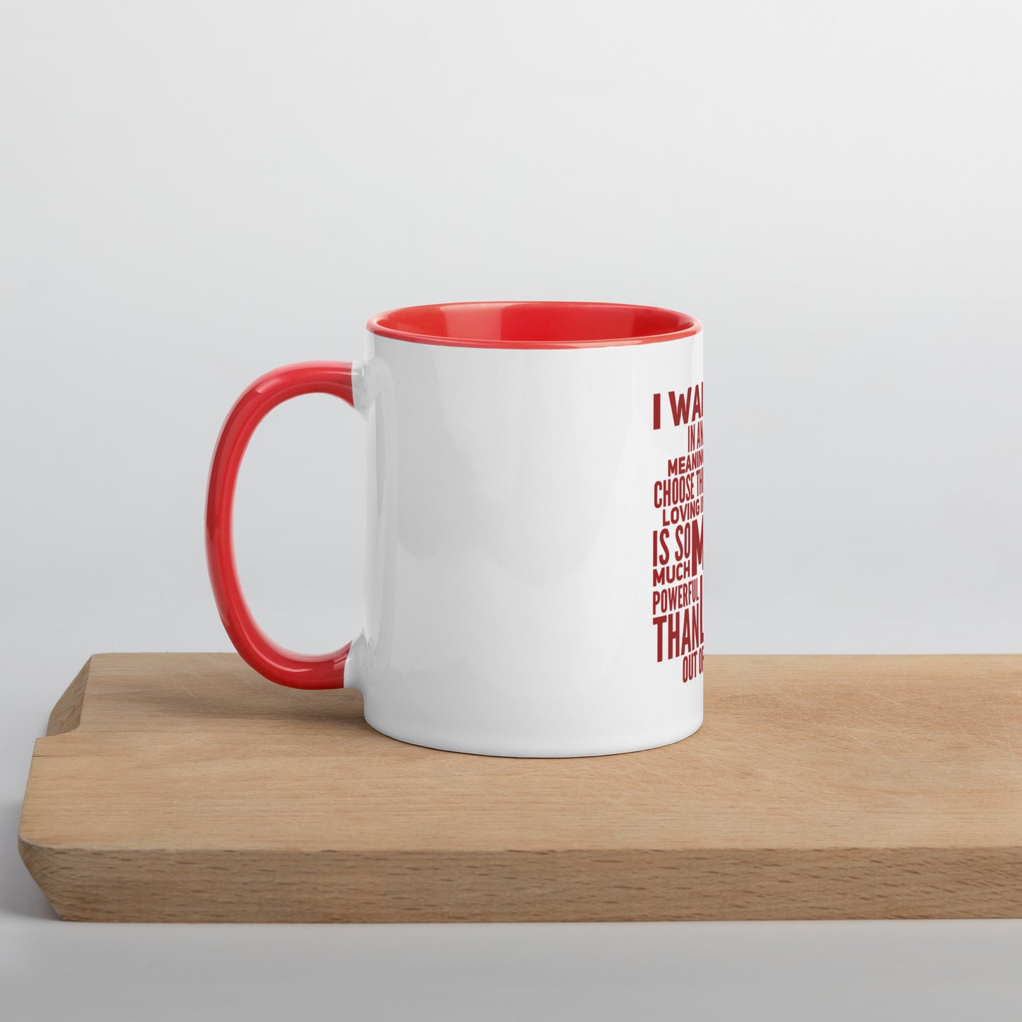 More Powerful Mug With Color Inside