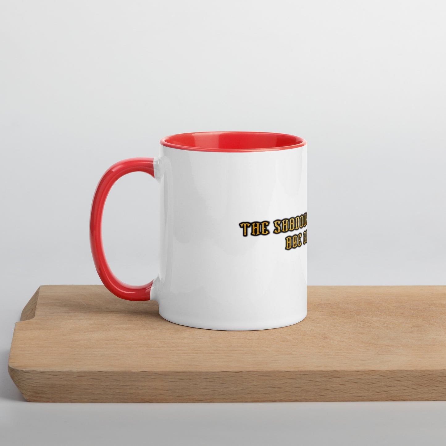 Shadows Mug With Color Inside