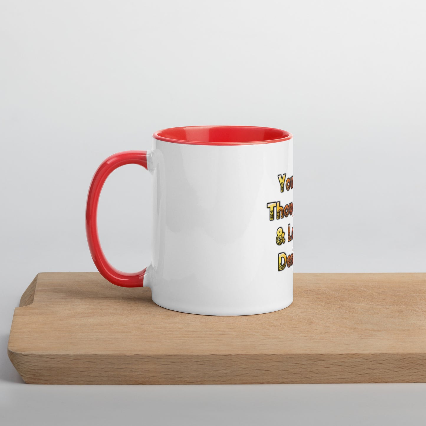 Your Design Mug With Color Inside