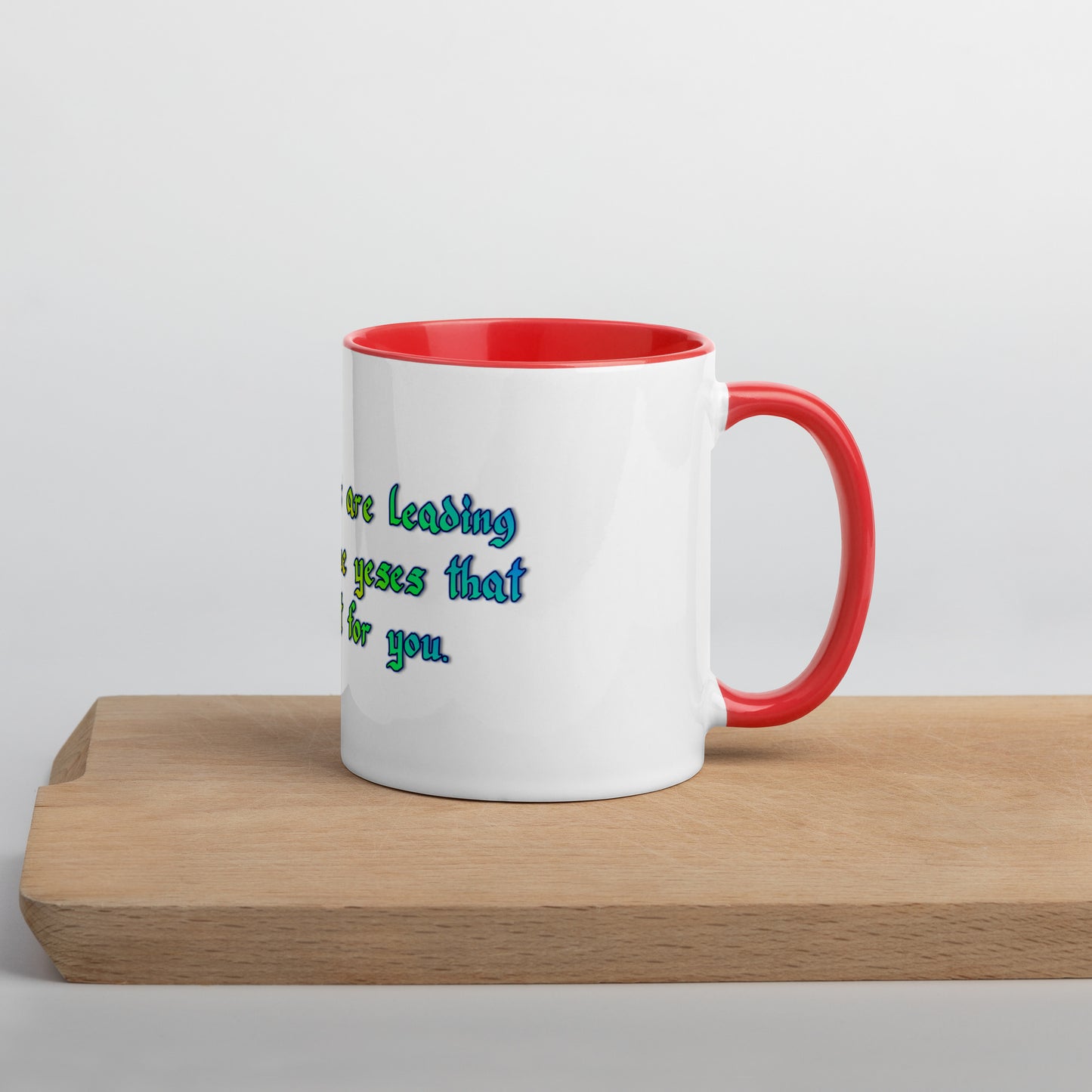 All The Noes Mug With Color Inside