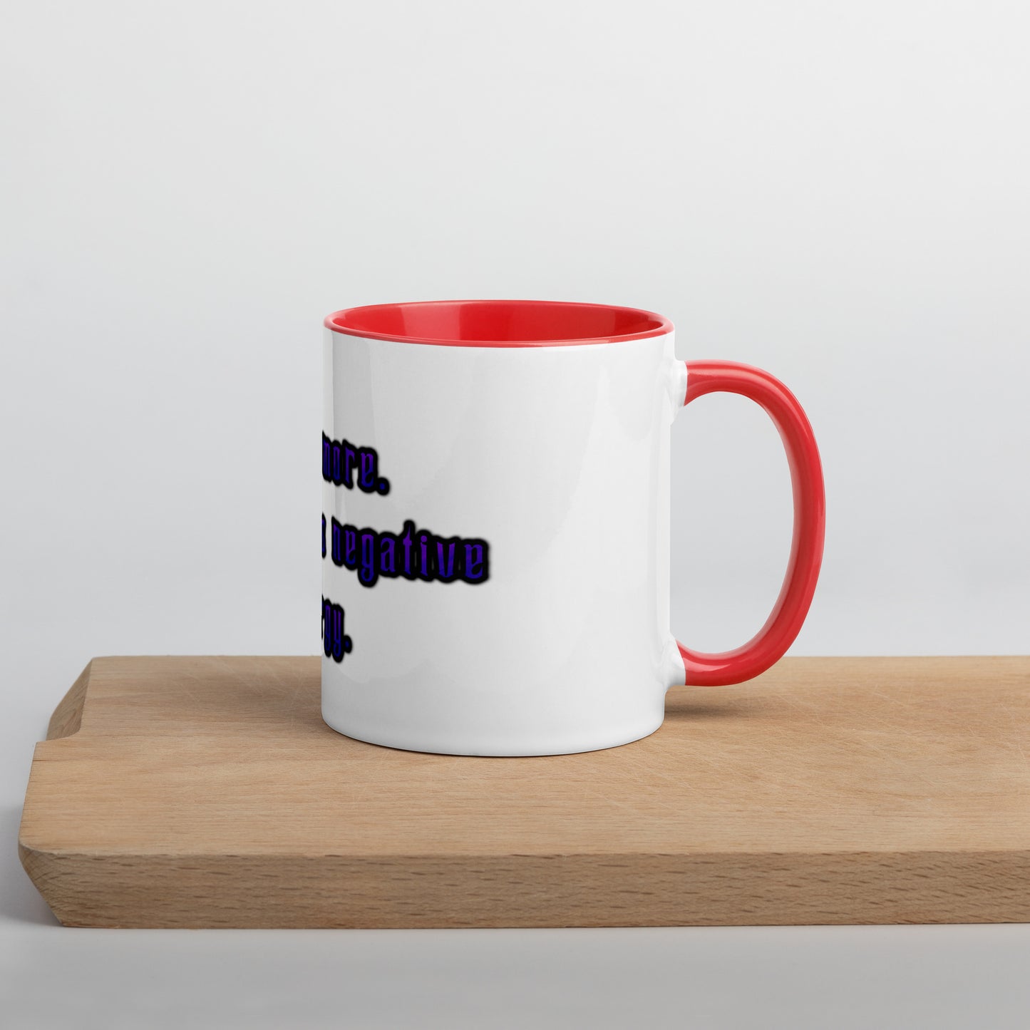 Burp More #1 Mug With Color Inside