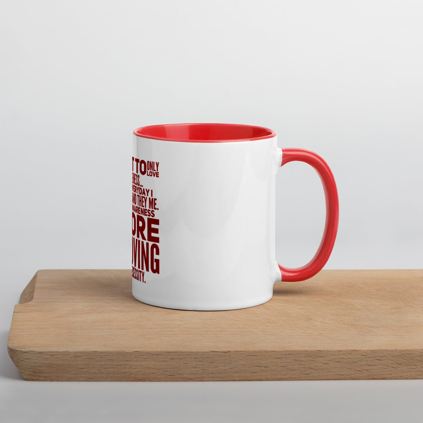 More Powerful Mug With Color Inside