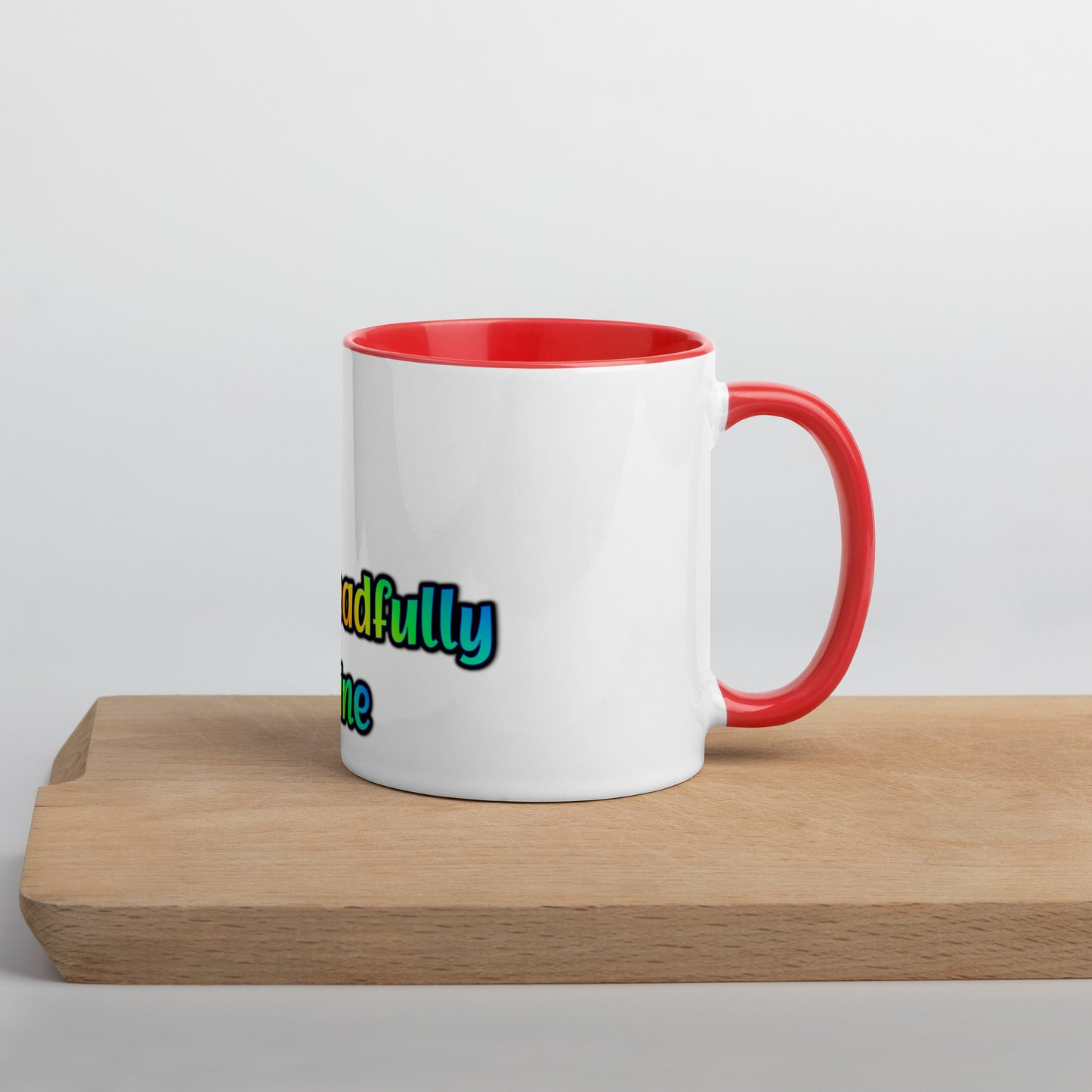 DD Man (Multi-Color) Mug With Color Inside