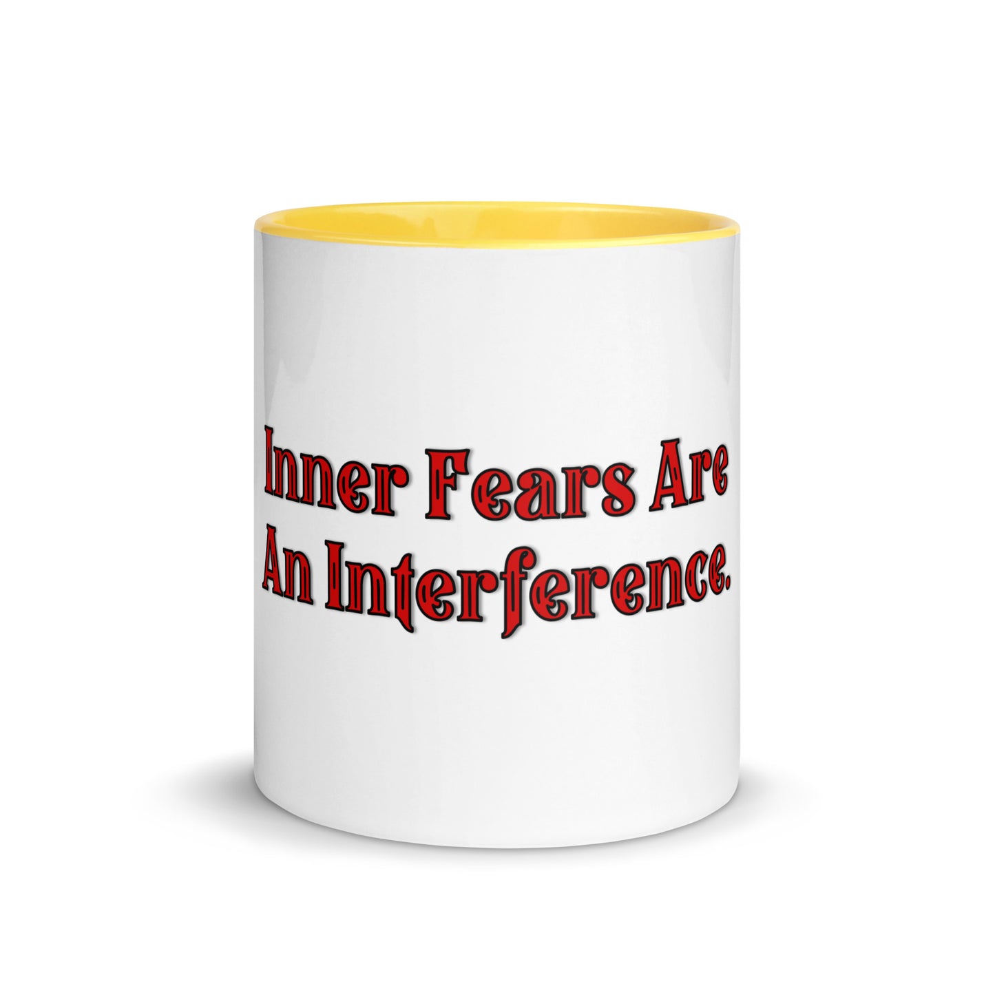 Inner Fears Mug With Color Inside