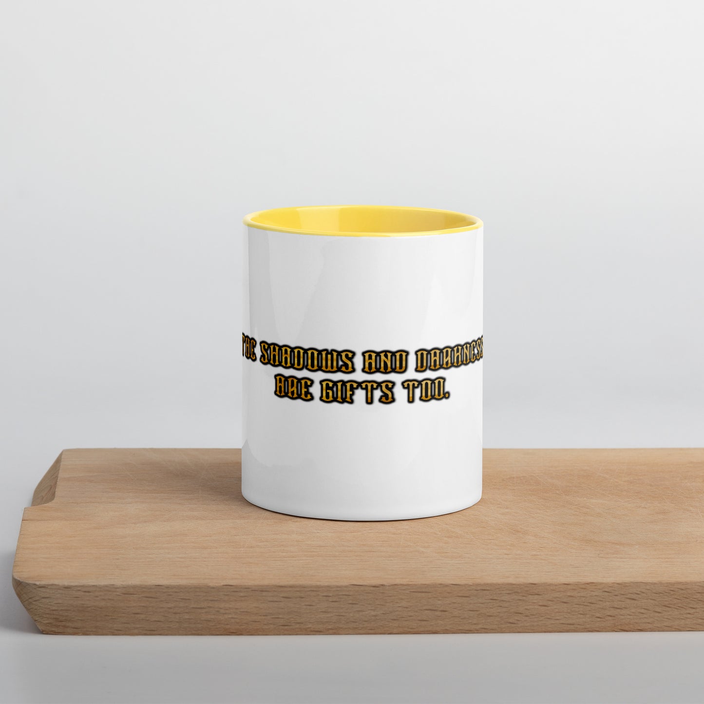 Shadows Mug With Color Inside