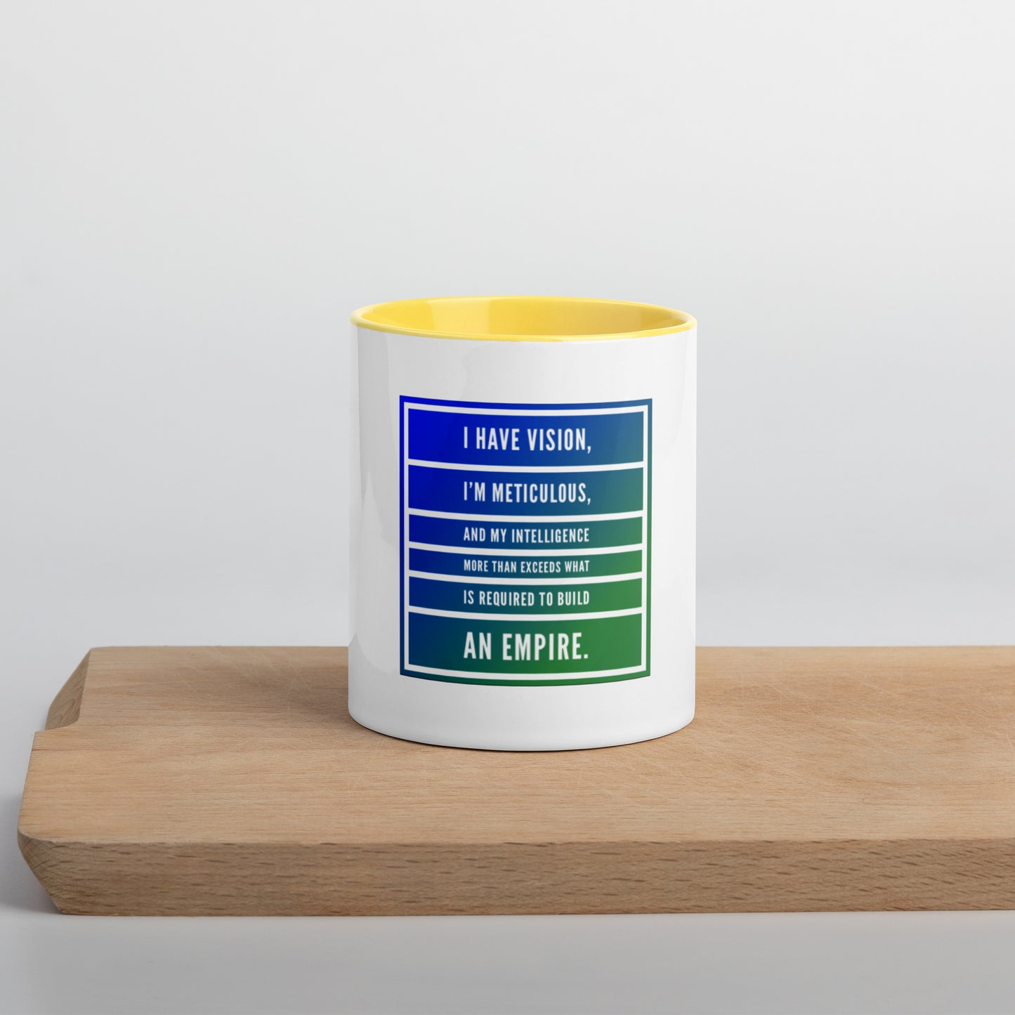 An Empire #1 Mug With Color Inside