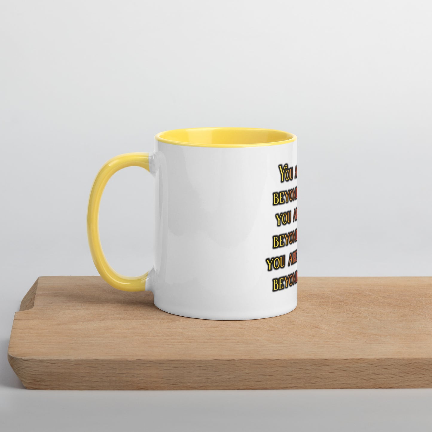 Beyond Measure Mug With Color Inside