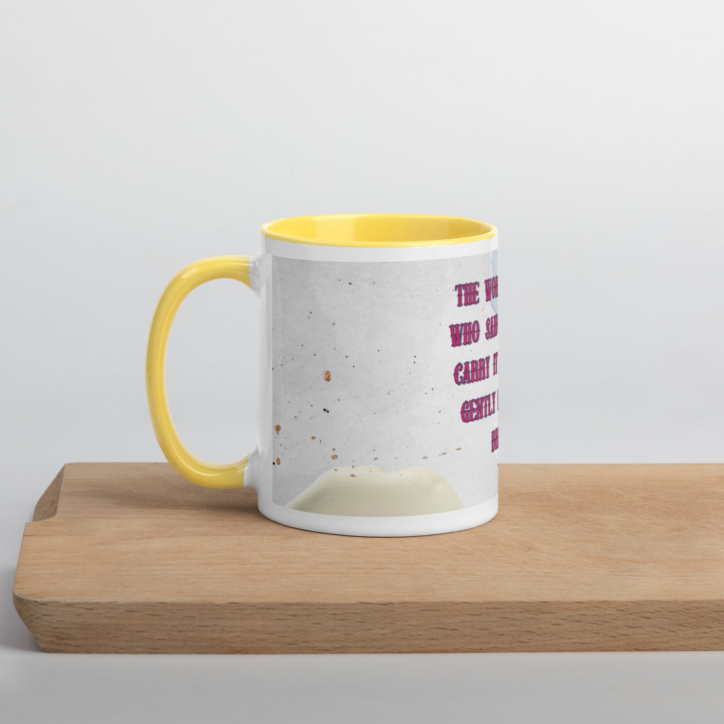 Nika's Prose (2) Mug With Color Inside