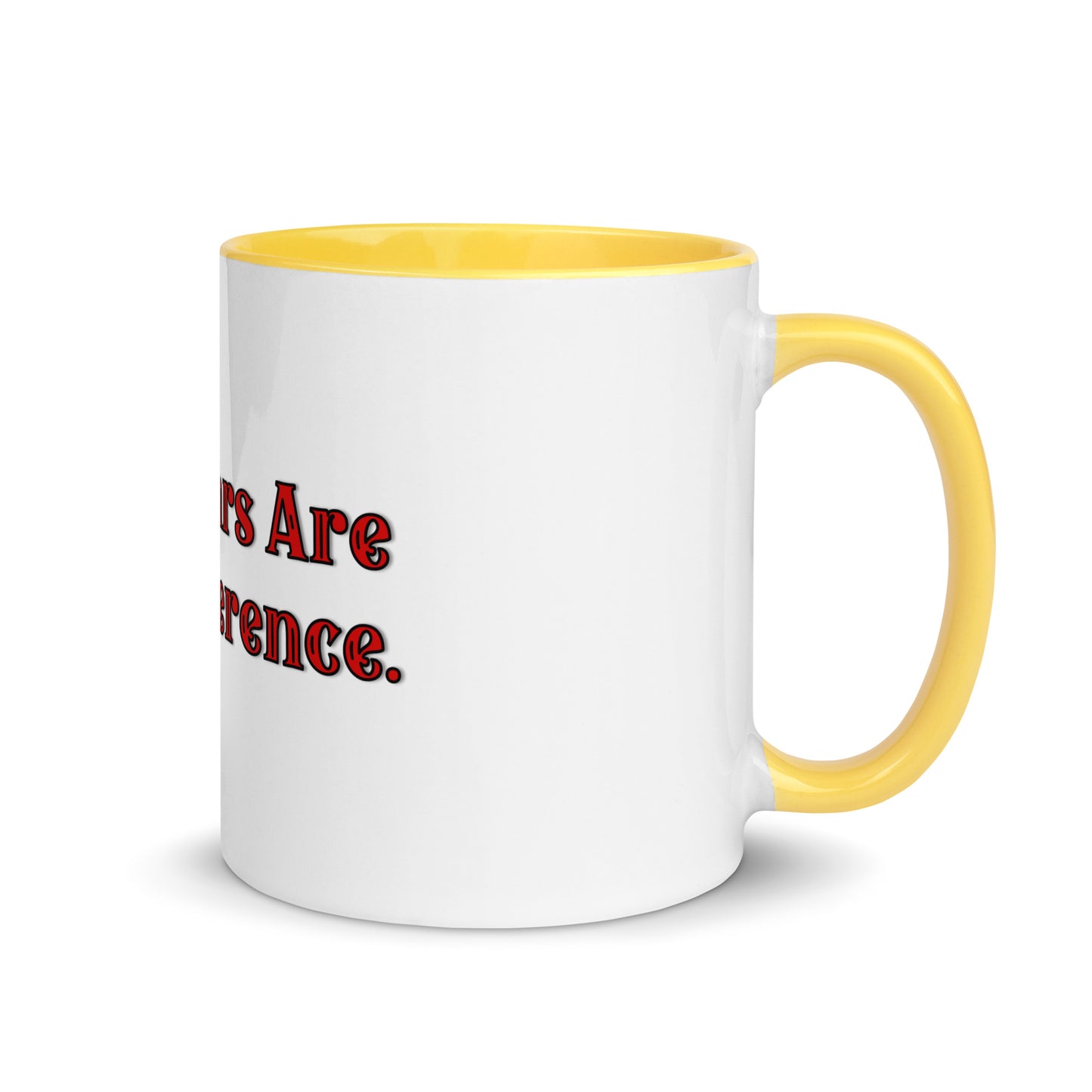 Inner Fears Mug With Color Inside