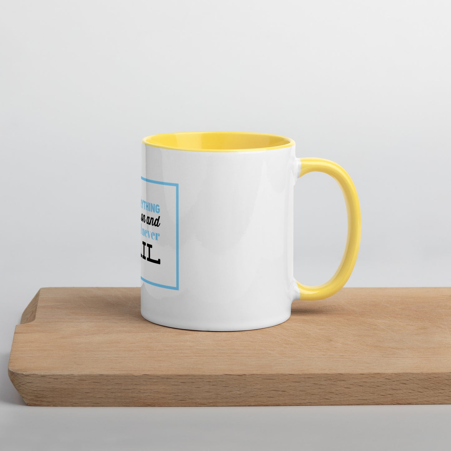A Lesson #2 Mug With Color Inside