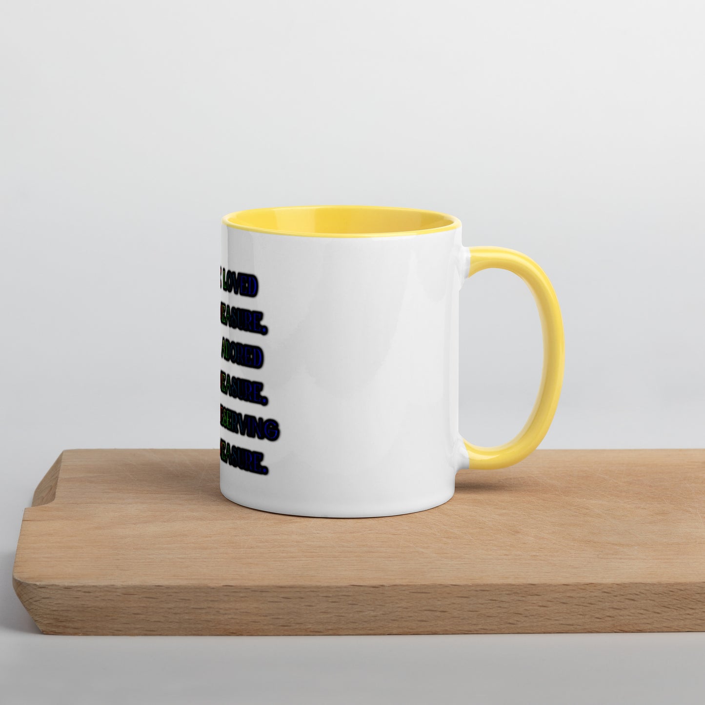 Beyond Measure Mug With Color Inside