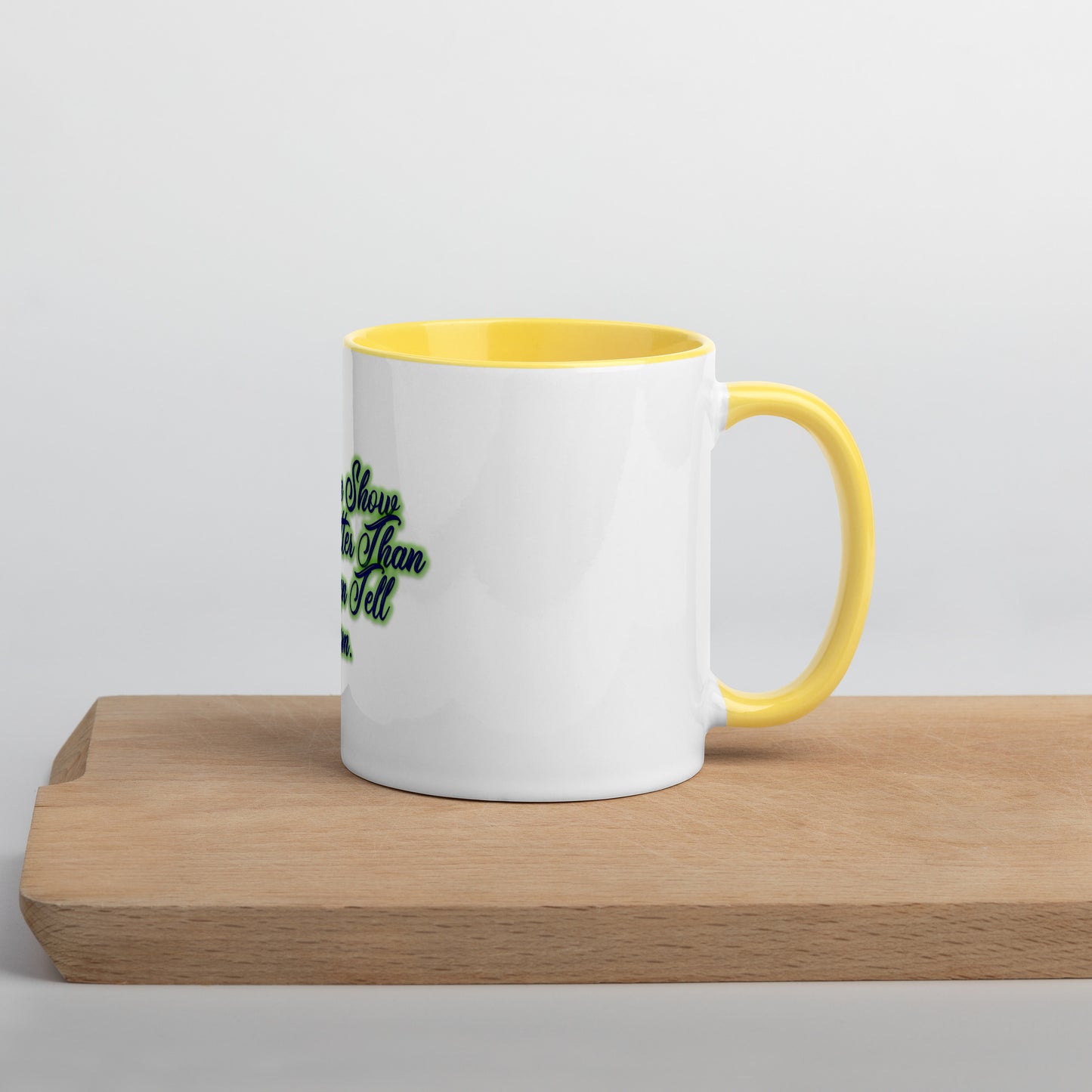Show Them Mug With Color Inside
