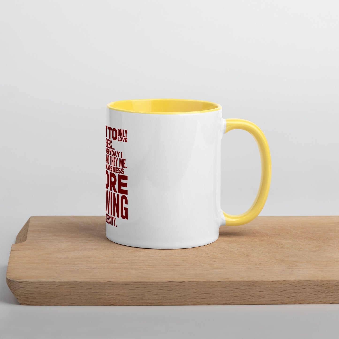 More Powerful Mug With Color Inside