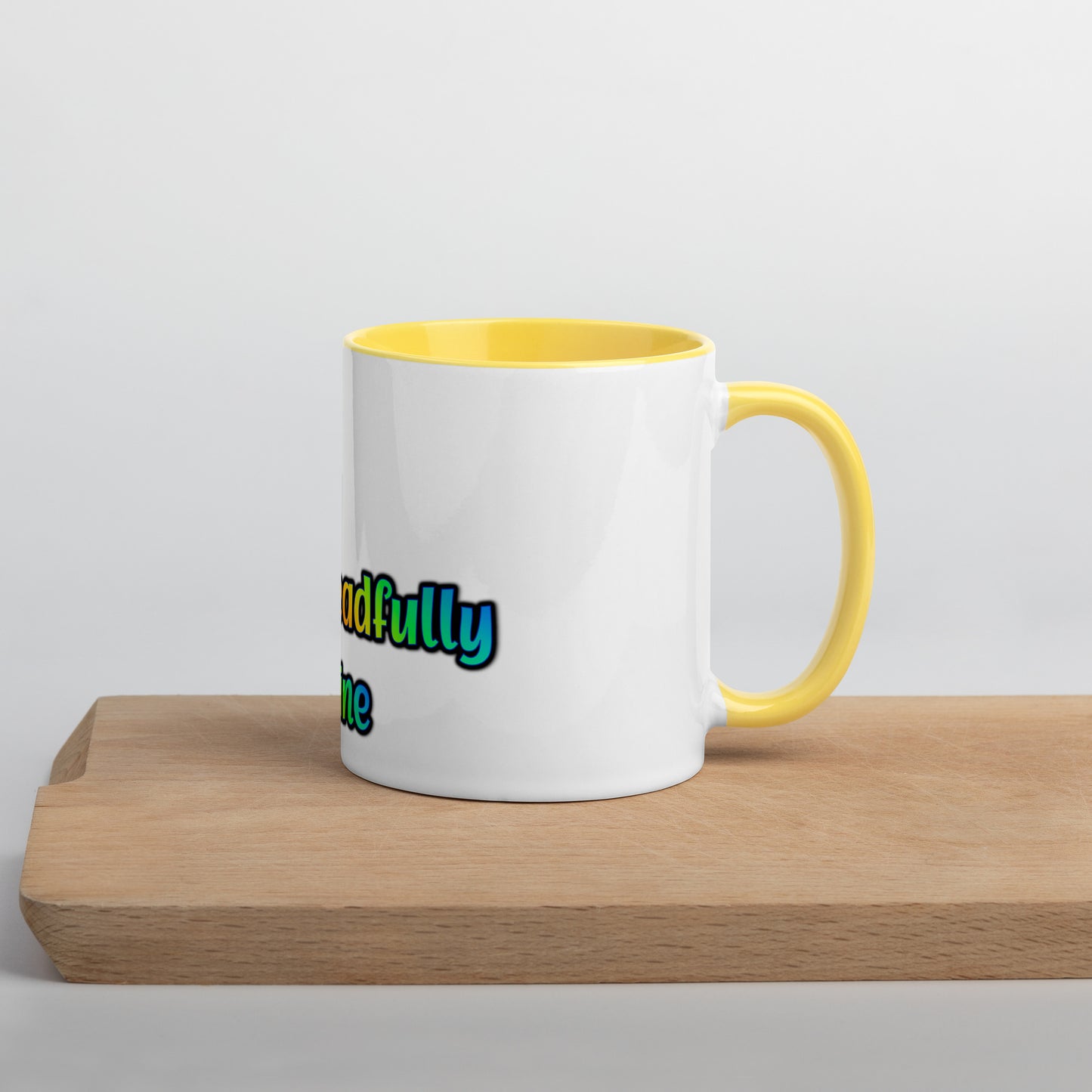 DD Man (Multi-Color) Mug With Color Inside