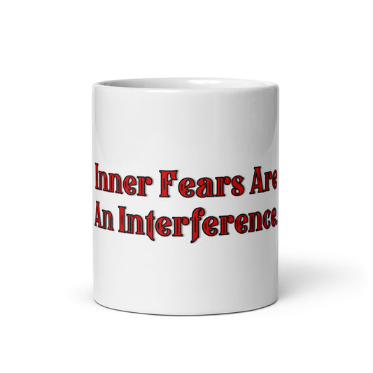 Inner Fears White Glossy Mug