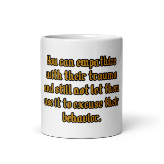 Empathy #1 White Glossy Mug