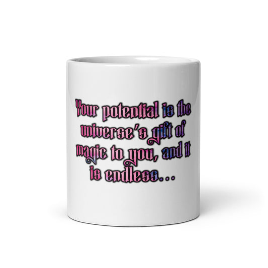 Gift Of Magic #1 White Glossy Mug