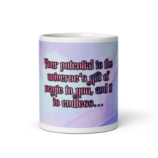 Gift Of Magic #1 (2) White Glossy Mug