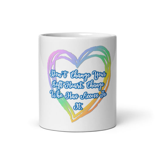 Change The Access #2 White Glossy Mug