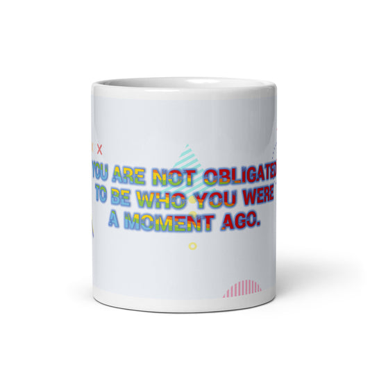 No Obligation (2) White Glossy Mug